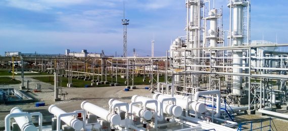 The oil refinery